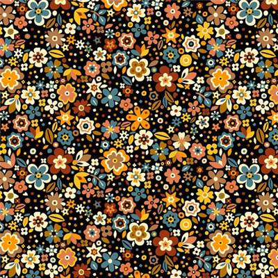 TISSU DASHWOOD STUDIO - TAPESTRY 2396 EXPRESSO - VISCOSE - 145 CM 