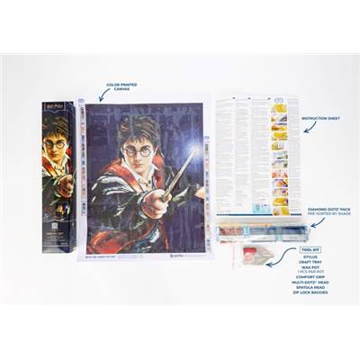 KIT BRODERIE DIAMANT -HARRY POTTER 