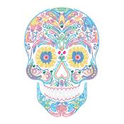 KIT BRODERIE DIAMANT NEON NOIR - SUGAR SKULL