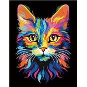 KIT BRODERIE DIAMANT NEON NOIR - CAT