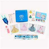 KIT BRODERIE DIAMANT MINI DOTZ - PARTY DRESSES - PACK 4 DESSINS