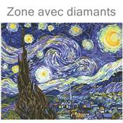 KIT BRODERIE DIAMANT - LA NUIT ETOILEE - VAN GOGH