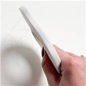 DROIT-FIL COTON THERMOCOLLANT 10MM -BOBINE DE 50M - BLANC - TEXTICAP