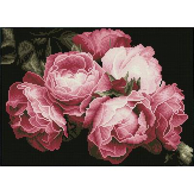 KIT BRODERIE DIAMANT SQUARES - VINTAGE ROSES