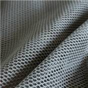 TISSU FILET OU MESH COTON BIO - GRIS - 165 CM 