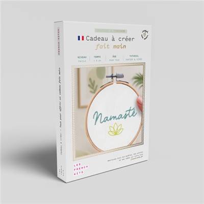 FRENCH'KITS - BRODERIE DÉCORATIVE - NAMASTE