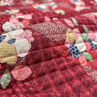 TISSU MATELASSE KURENAI 13100-3B - COTON-POLYESTER  - 110 CM 