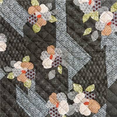 TISSU MATELASSE KURENAI 13100-3F - COTON-POLYESTER  - 110 CM 