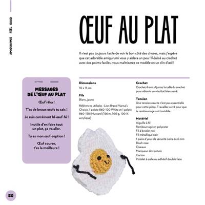 AMIGURUMIS FEEL GOOD - 30 MODELES RIGOLOS 