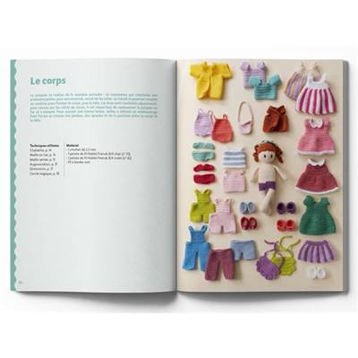 POUPEES AU CROCHET - CREER SES POUPEES ET LEURS TENUES
