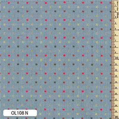 TISSU OLYMPUS SAKIZOMEMOMEN 108N - COTON TISSE TEINT - 110 CM 