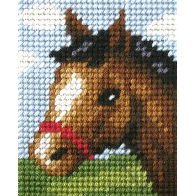 KIT DEMI-POINT ENFANT 17 X 20,5 CM - TÊTE DE CHEVAL