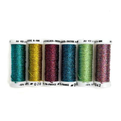 PACK 6 NUANCES METALLISE TRESSE 8 - FLASHY