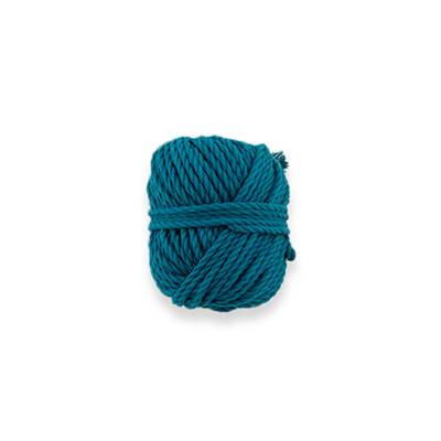 CORDE COTON MACRAME 25 METRES X 3 MM - COL. BLEU CANARD