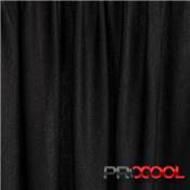 JERSEY SPORT EN COTON SUPIMA PROCOOL - 145CM - NOIR