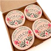 COFFRET 4 BOITES 25G - EPINGLES COUTURE N°6 TISSUS DELICATS - FOLCH