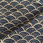 TISSU JAPONAIS SEVENBERRY 88220 1.2 - 100% COTON - 110 CM