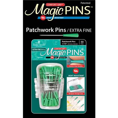 EPINGLES A PATCHWORK "EXTRA FINE" MAGIC PINS - BOITE DE 50 