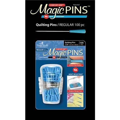 EPINGLES A QUILTER "REGULAR" MAGIC PINS - BOITE DE 100