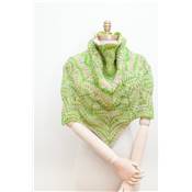 TRICOT BRIOCHE - ESPRIT NATURE - UNE FORET D'ECHARPES CAPE ET SNOOD