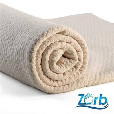 SUPER ABSORBANT ZORB® 3D COTON BIO MD - ANTIMICROBIEN -150CM- NATUREL