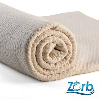 SUPER ABSORBANT ZORB® 3D COTON BIO MD - ANTIMICROBIEN -150CM- NATUREL