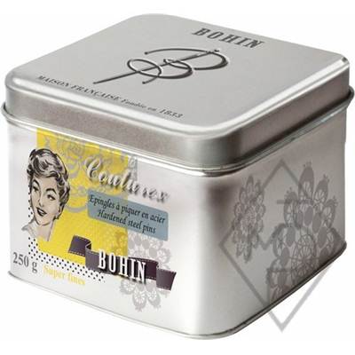 PETITE BOITE METALLIQUE COLLECTOR JAUNE + AIMANT - VIDE