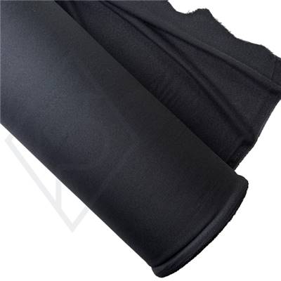 MAILLE THERMO LOURDE 100% PES - 80G/M² LZ 150 CM - NOIR - TEXTICAP