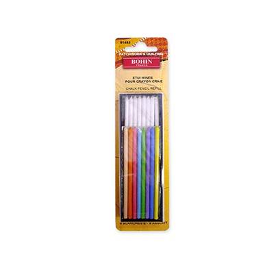 RECHARGE 16 MINES COULEURS ASSORTIES POUR CRAYON CRAIE MINE DE 1.4MM