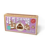 MINI KIT POINT DE CROIX - JE TE DIS M**DE !