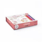 COFFRET LES LOULOUS DE GUBO - 30 CREATIONS A COLORIER