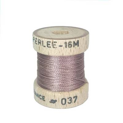 SOIE PERLEE - COL 037 - BOBINE BOIS DE 16 METRES