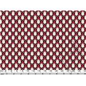 TISSU JERSEY PINGOUINS ROUGE  -155 cm-p de 4 m environ