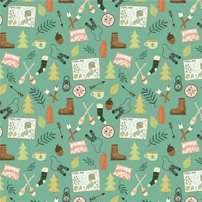 TISSU DASHWOOD STUDIO - CEDAR CAMP 2369 - COTON - 110 CM
