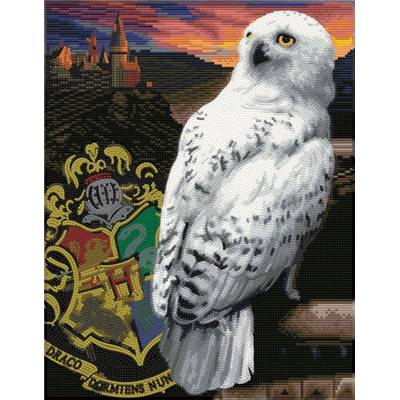KIT BRODERIE DIAMANT HARRY POTTER - HEDWIG