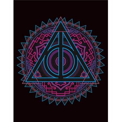 KIT BRODERIE DIAMANT HARRY POTTER - DEATHLY HALLOWS DARK ARTS