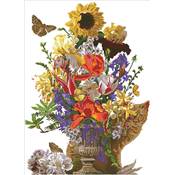 KIT BRODERIE DIAMANT - UN JARDIN EN OR