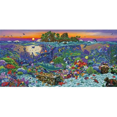 KIT BRODERIE DIAMANT - L'ILE AU REEF CORALIEN