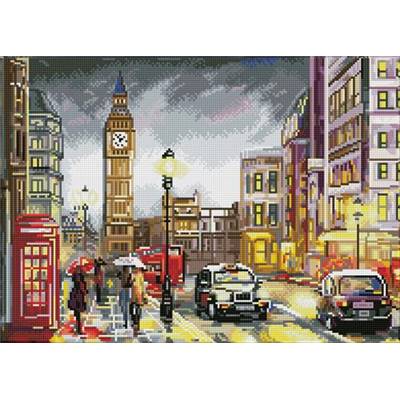 KIT BRODERIE DIAMANT SQUARES - LONDON SCENE