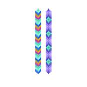 COFFRET ACTIVITE BRODERIE DIAMANT DOTZIES - ROSE LICORNE - 6 PROJETS
