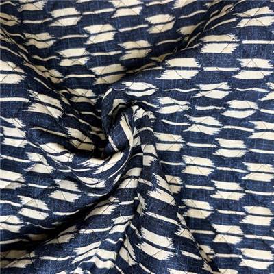 TISSU MATELASSE KURENAI 36560-3A - COTON-POLYESTER  - 110 CM 