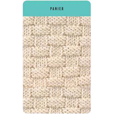 POINTS DE TRICOT - 52 CARTES POUR APPRENDRE LES TEXTURES AU CROCHET