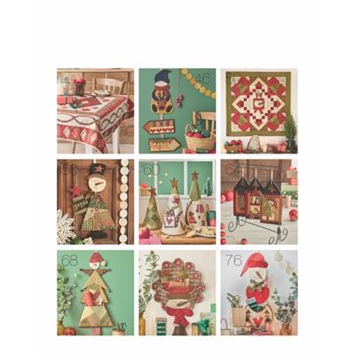 UN NOEL EN PATCHWORK - 15 PROJETS