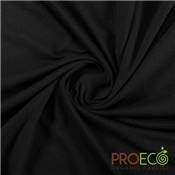 JERSEY DE COTON BIO PROECO - 145CM - NOIR