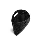 SAC A BANDOULIERE DESIGN MATELASSE MUUD - DARCIA - NOIR