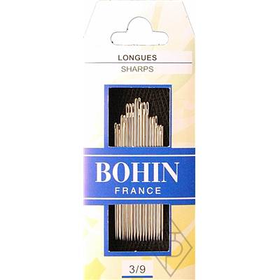 AIGUILLES A COUDRE LONGUES A1F N°3/9 - POCHETTE DE 20 AIG