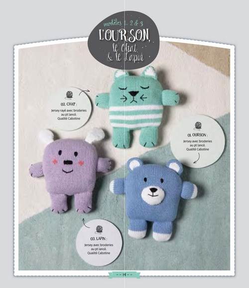 Doudous Faciles 28 Modeles A Tricoter