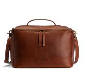 SAC A BANDOULIERE MUUD - CLEO XL - RICH BROWN