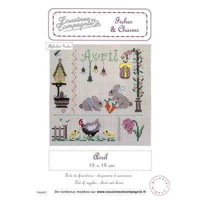 AVRIL - SEMI-KIT FICHES & CHARMS