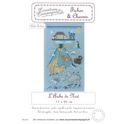 L'ARCHE DE NOE - SEMI-KIT FICHES & CHARMS